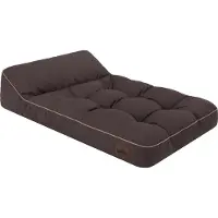 HOBBYDOG Hundematratze "Destiny" L 98×62 cm – elegantes Hundebett mit erhöhter Seite, wasserabweisend | Doggy