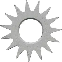 Elektrowerkzeuge GmbH Eibenstock Frässterne spitz für EPF 1503 16 Stück