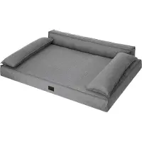 TexCorp Hundebett "Doggy Champion" L: 78x54 cm | Hundematratze, Hundecouch, für kleine und große Hunde, Hundekissen, Hundekorb | Doggy