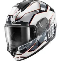 Shark Ridill 2 Matrix Camo Helm, weiß/silber, L (59/60)