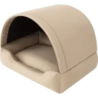 TexCorp Hundebett "PROMPTER" ( 60x47 cm ) | Hundehöhle, Hundebett, Katzenbett, Hundehütte, Haustierbett, Hundehaus | Doggy
