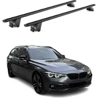 Omac Dachträger Grundtäger für BMW 3er Touring F31 G21 2012-25 100kg Alu ABE Schwarz