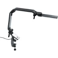A. Schweizer Multilight Pro LED Leseleuchte mit langem Arm und Tischklemme