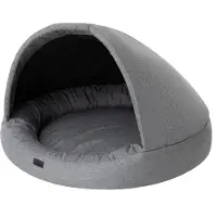 TexCorp Hundehütte & Hundebett "Ramzes" 2in1 – Größe 80x80x52 cm | Katzenbett, Haustierbett, Hundehaus, Hundeliegen, Hundesofa | Doggy