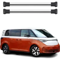 Omtec Dachträger Grundtäger für VW ID.Buzz 2022-2025 75kg Aluminium Silber 2tlg