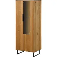 MASSIVMOEBEL24.DE Highboard Wildeiche 55x43x145 natur geölt LINDAU #15