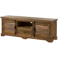 MASSIVMOEBEL24.DE MASSIVMOEBEL24 TV-Board Mango 170x45x60 dunkelbraun geölt RODEZ #148