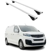 Omtec Dachträger Grundtäger für Opel Zafira Life 2019-2025 75kg Metall Silber 2 tlg