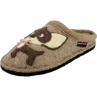 Iesse Schuh Haflinger Damen Hausschuhe Pantoffeln Flair Chihuahua 313087, Größe:41 EU, Farbe:Beige