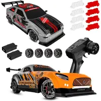 Overmax Ferngesteuertes RC Drift-Auto X-Tireburner ab 8 Jahren, 20 km/h Reichweite bis zu 80 m, 1:16, Extra Gehäuse