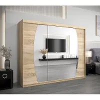 Minio Kleiderschränk 250 cm ELYPSE Sonoma Eiche