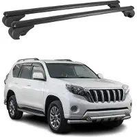 Omac Dachträger Grundtäger für Toyota Land Cruiser Prado J15 2009-2025 75kg Silber 2x