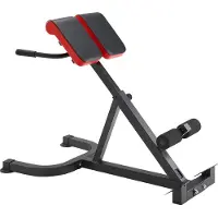 SUGIFT römischer Stuhl Hyperextensionsbank 136 kg belastbare verstellbare Extensionsmaschine, Multifunktions-Trainingsgerät für Bauchmuskeltraining