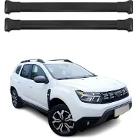 Omtec Dachträger Grundtäger für Dacia Duster mk3 2024-2025 75kg Alu Schwarz 2 tlg