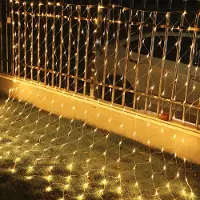 TolleTour LED Lichternetz 3 * 2 Meter 8 Funktiontyp Memory Lichter Netz mit Steuerbox