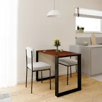 AKKE Caravaggio LOFT Tisch mit schwarze beine LxBxH: 80x50x75 cm