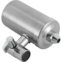 GreatDEshop2021 Wasserfilter Wasserhahnfilter 2L/0.53gal/min Wasserfiltersystem Leitungswasserfilter (1 Filter Enthalten)
