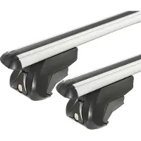 Aurilis Dachträger Relingträger Trek kompatibel mit für Fiat Ulysse I (5 Türer) 1994-2002 Aluminium