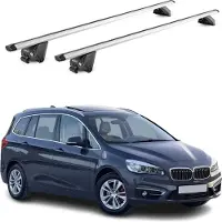 Aurilis Dachträger Grundtäger für BMW 2er Gran Tourer F46 2014-2025 100kg Alu Grau ABE