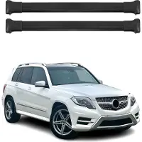 Omtec Dachträger Grundtäger für Mercedes GLK Klasse X204 2008-2015 75kg Alu Schwarz 2x