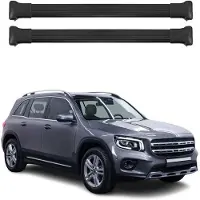 Omtec Dachträger Grundtäger für Mercedes GLB X247 2019-2026 75kg Aluminium Schwarz 2x