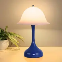 ZMH LED Tischlampe Kabello NachttischlampeAkku Touch Tischleuchte USB Aufladbar Wohnzimmerlamp Dimmbar 3 Farbtemperaturen Tischlampen Nachtlicht