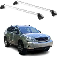 Aurilis Dachträger Grundtäger für Lexus RX 2003-2015 5 tür 100kg Alu Silber 2 tlg ABE
