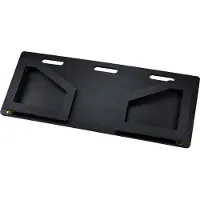 Vevor Fußball Rebound Board, Tragbares Bounce Board 1150 x 450 mm, HDPE Rebounder Wand Rebound Equipment, Kinder & Jugendliche, Trainingsboard, Rebounder Kicker für Fußballtraining, Schwarz