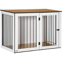 Slyrun Hundebox mit 1 Tür - Leichter Transportkäfig für kleine & mittlere Hunde, Reisebox & Ruheplatz