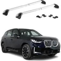 Aurilis Dachträger Gepäckträger Verstellbarer für BMW X3 G45 2025-25 Alu Grau 2x ABE