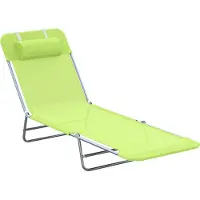Fortuna Lai Sonnenliege Gartenliege Relaxliege 4 Farben, faltbare Bäderliege, Zweibeinliege für Garten & Balkon