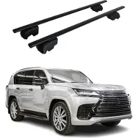 Omtec Dachträger Gepäckträger für Lexus LX 2021-2025 Grundträger ABE Alu Schwarz