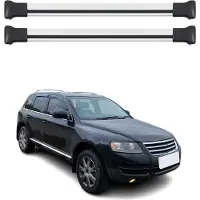 Omtec 7527928 Dachreling Dachträger Aluminium für VW Touareg (7LA, 7L6, 7L7)
