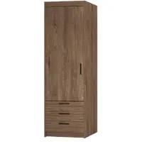 AX Living Schlafzimmer Schrank Storicos 1T3S Eiche Lefkas 59,9cm breit