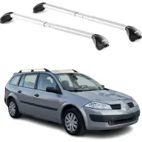 Aurilis Dachträger für Renault Megane II III Kombi 2002-2016 5 tür 100kg Alu ABE Silber