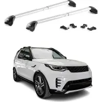 Aurilis Dachträger für Land Rover Discovery 2017-2025 Aluminium Silber 2 tlg ABE