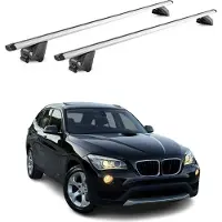 Omac Dachträger Grundtäger für BMW X1 E84 F48 2009-2022 100kg Aluminium Silber 2x ABE