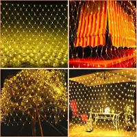 TolleTour LED Lichternetz 3*2M Lichtervorhang Lichterkette Lichterketten Leuchte 8 Modi Warmweiß
