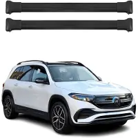 Omtec Dachträger Grundtäger für Mercedes EQB X243 2022-2026 75kg Aluminium Schwarz 2x
