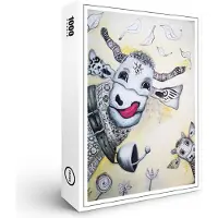 Raxxa Premium-Puzzle "neugierige Mädels", 1000 Teile