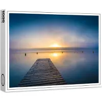 Raxxa Premium-Puzzle "Sonnenaufgang am See", 1000 Teile