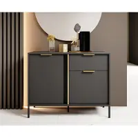 AX Living Catanian 103 2T1S – Kommode mit Schublade, 103,3 cm breit