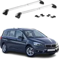 Aurilis Dachträger Relingträger für BMW 2er Gran Tourer F46 2014-2025 Alu Silber 2x ABE