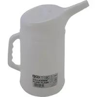 Bgs Füllkanne für Öl- und Batterieflüssigkeit, 4 L