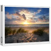 Raxxa Premium-Puzzle "Sonnenuntergang am Strand", 1000 Teile