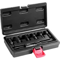 Vevor 7-teiliges Gewindefräser-Set metrisches Gewindereparaturwerkzeug M10 M12 M14 M18 M20 M22