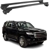 Omac Dachträger Grundtäger für Toyota Land Cruiser J250 2023-2025 75kg Alu Schwarz 2x
