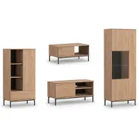 AX Living Möbel für das Wohnzimmer Queba 1 Funktional Modern in Hikora