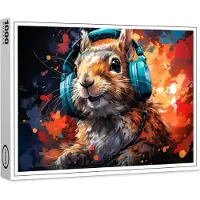 Raxxa Premium-Puzzle "Eichhörnchen", 1000 Teile