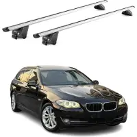 Aurilis Dachträger Grundtäger für BMW 5er Touring F11 G31 2010-2025 100kg Alu Silber ABE